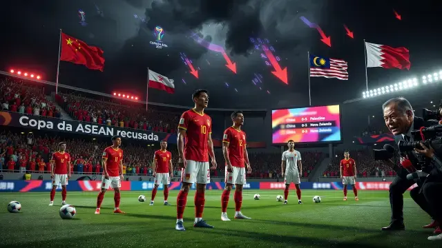 China Enfrenta Malásia em Novembro Após Recusar Copa da ASEAN
